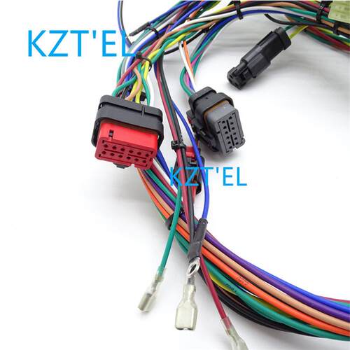 挖机 259-5296HH02 卡特E320D 电喷保险丝盒线束 2595296HH02配件