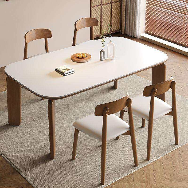 中古风腿岩板实木餐桌家用小户型长方形桌北欧风饭桌新款,电子元器件市场,其它元器件,淘宝优惠券,粉丝福利购,淘宝优惠卷