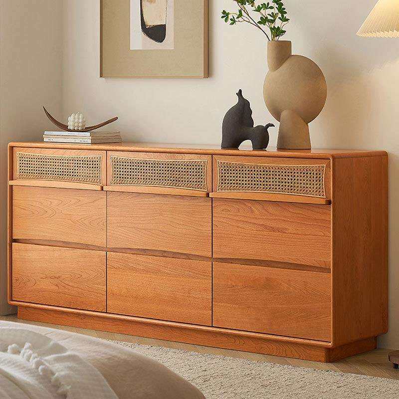 北欧全实木斗柜置物柜简约日式原木樱桃木储物收纳边柜卧室九斗柜,电子元器件市场,其它元器件,淘宝优惠券,粉丝福利购,淘宝优惠卷