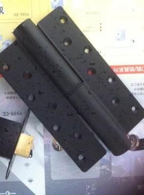 兰玛玛卡黑色隐形门合页闭门器液压缓冲定位弹簧自动关门闭门器