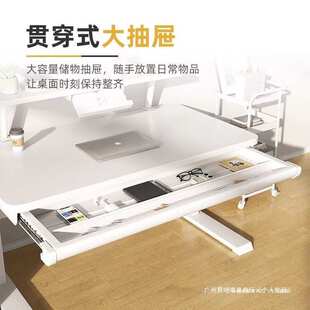 台式电脑桌可升降儿童学习桌书桌学生家用写字桌卧室简易办公桌子