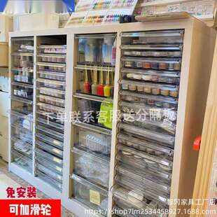 A智 平底美甲店多层收纳柜烘焙磨具柜4文件柜抽 30天热销1139件