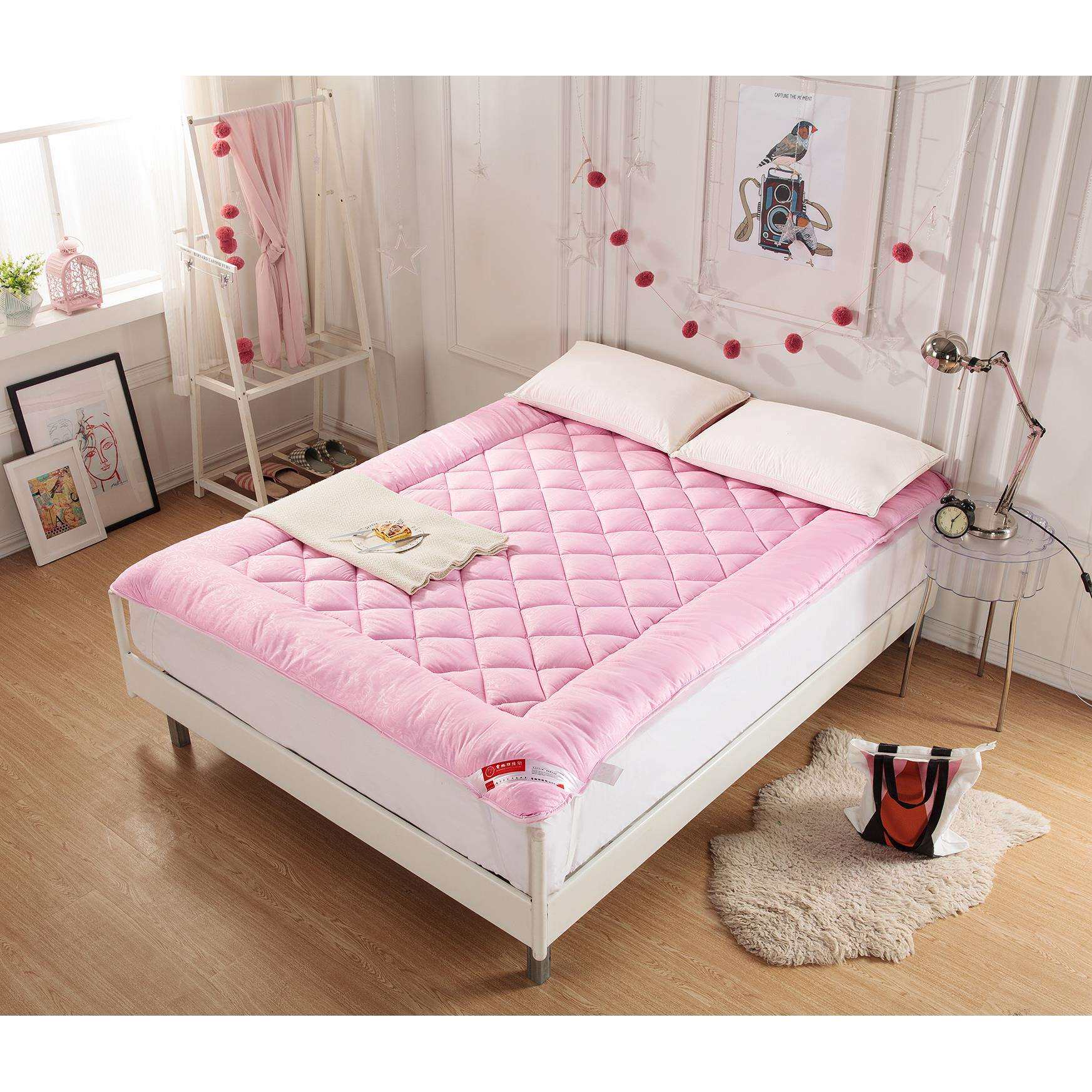 加厚保护床垫榻榻米床褥子全棉软垫学生垫被1.2/1.5/1.8m