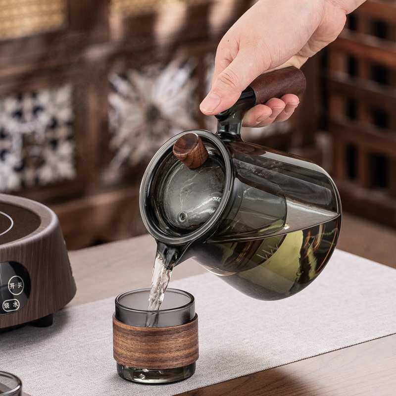 2026新款小型煮茶器自动保温电陶炉套装加厚大容量泡花茶壶带过滤