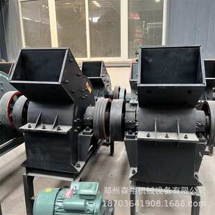 石灰石煤矸石风化石碎石机 锰矿石制砂机 锤式建筑垃圾打砂机