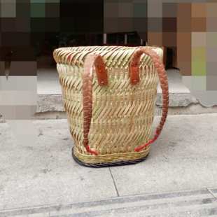 贵州背篓全竹子制作竹编背篼农村传统家用经济大人背篓农用背筐
