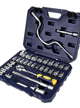 长城精工棘轮扳手套装32件407032专业级汽修工具组套1/2大飞套筒