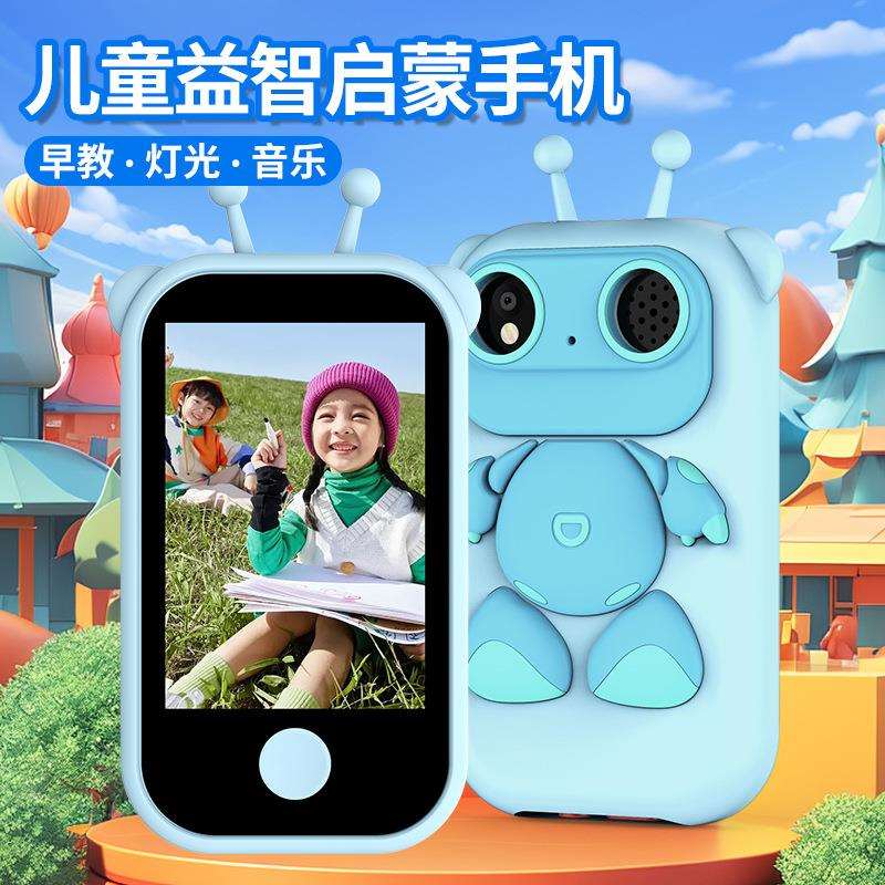 跨境新款儿童手机相机高清拍照触屏版儿童数码相机 迷你单反相机