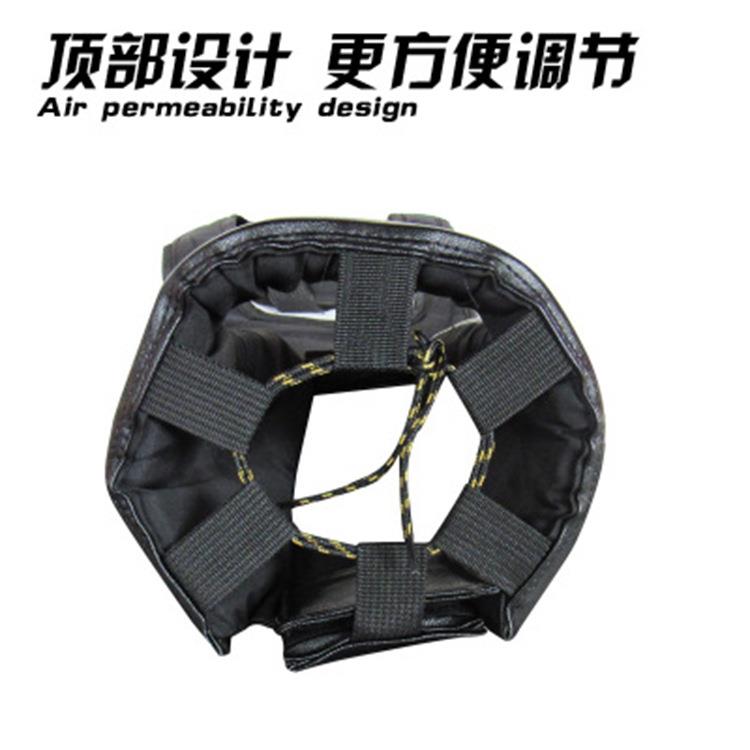 现货散打护具套装 跆拳道比赛训练加厚护具 PU皮拳击套装成人儿童