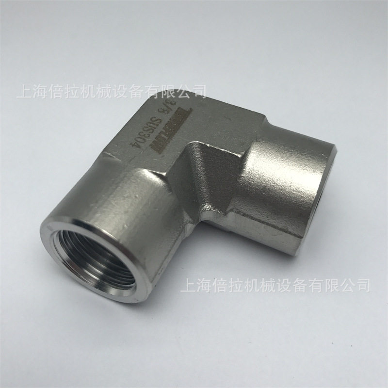 TENHEFLOW不锈钢SUS304内丝弯头90度1''内螺纹接头锻压件