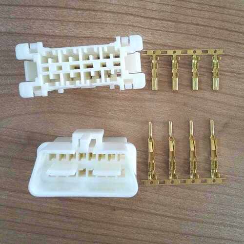 OBD16P公母壳胶壳公壳接插件端子插头连接器
