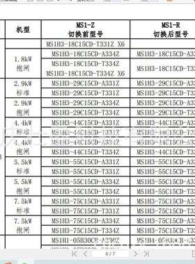 MS1H3-44C15CD-A331R岳阳汇川伺服电机MS1H3-55C15CD-A331R