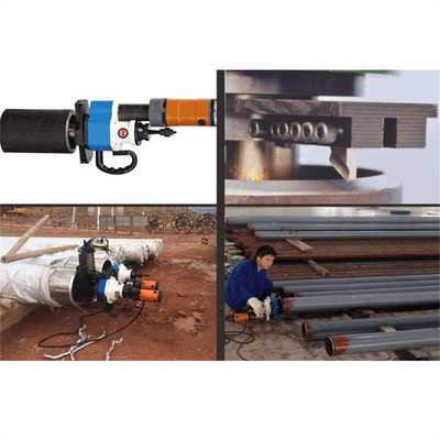 电动金属管道坡口机 内涨式管子平口机Small beveling machine