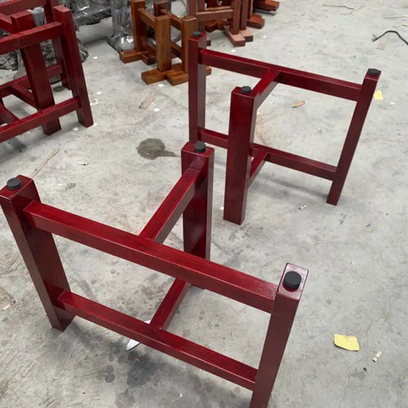 实木桌腿红花梨木支架原木茶几大板桌脚茶台茶桌脚餐桌支撑脚定制