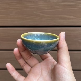 陶瓷茶杯主人杯单个功夫小杯子品茗杯个人专用高档家用喝茶碗酒杯