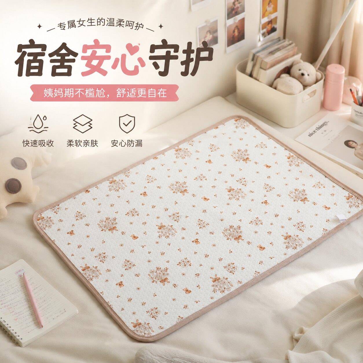 姨妈垫学生宿舍生理期床垫可洗婴儿大尺寸防水儿童宝宝老人隔尿垫