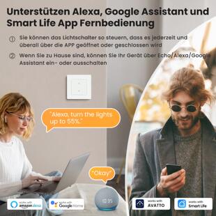 欧规开关WiFi智能灯开关 适配AlexaGoogle涂鸦智控APP远程控制