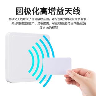 RFID天线超高频UHF圆极化天线9dbi固定式915M读写器外接射频天线