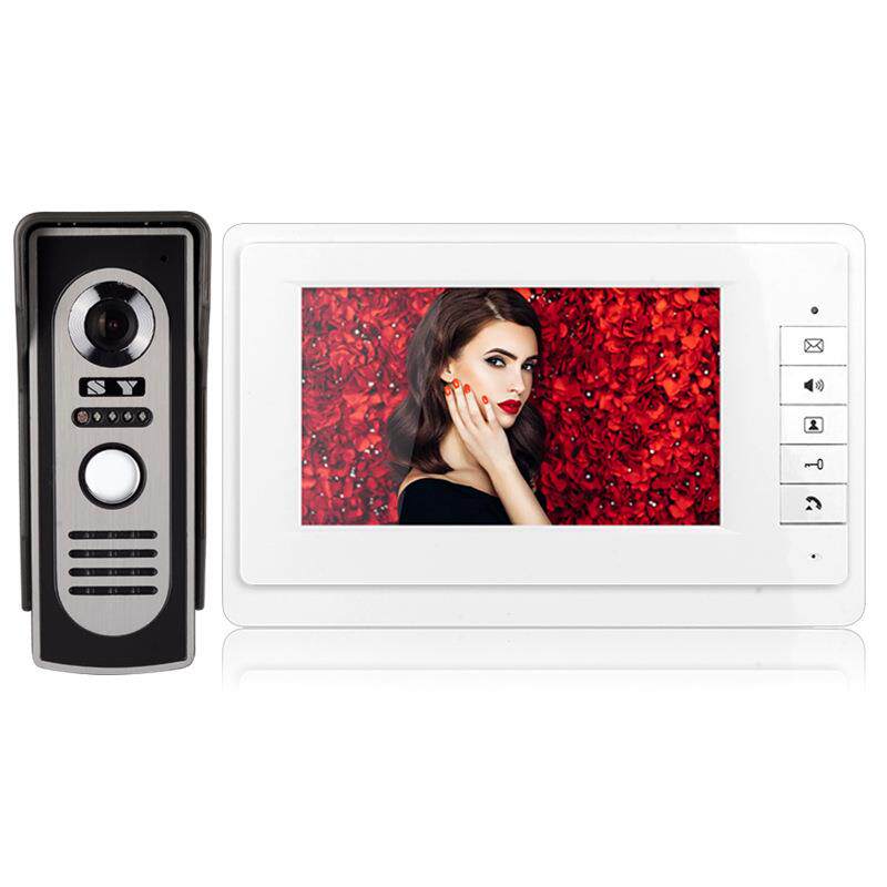 山一视达 实用防雨夜视可视门铃可视门禁楼宇对讲厂家