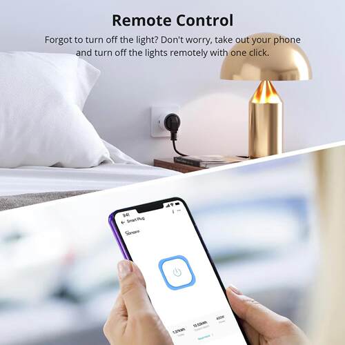 Sonoff iPlug S60 TPG英规Wifi智能13A插座电量统计 语音远程控制