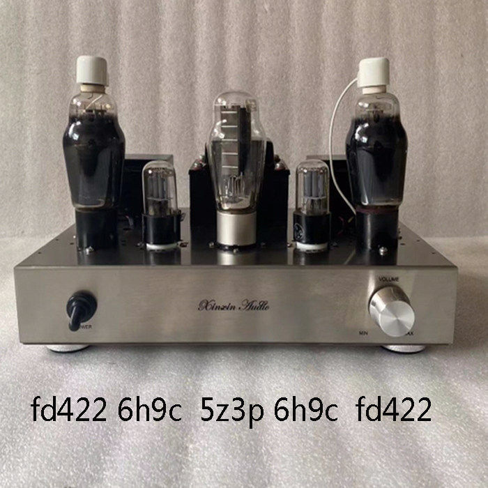手工搭棚甲类单端直热电子管fd422胆机电子管功放成品机