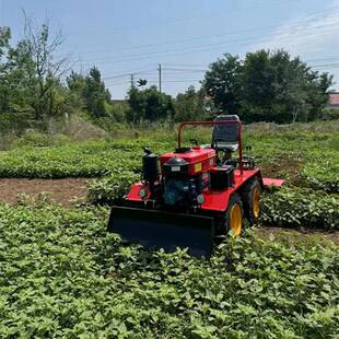 新雷创小型履带旋耕机可带多种农机微耕机效率高