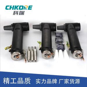 电缆附件35KV拓展型避雷器高压欧式电缆插拔头HBLQ-51