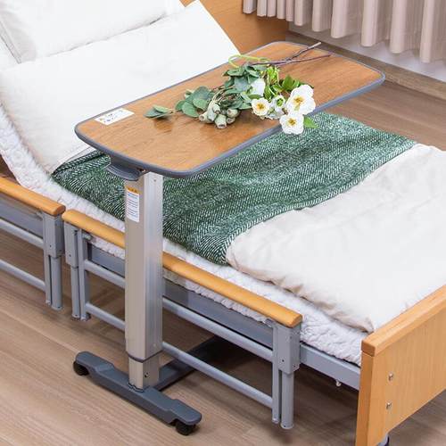 月子床边桌可移动升降护理餐桌病房病人床上卧床老人吃饭桌子