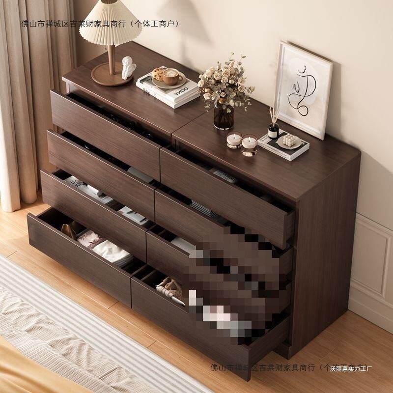 靠墙斗柜立柜五斗柜家用卧室收纳柜抽屉柜储物柜落地