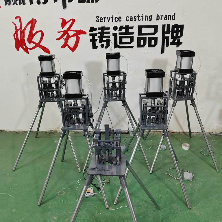 百叶窗冲孔机铝合金工字铝打孔厂家直销多用型手动气动打孔机