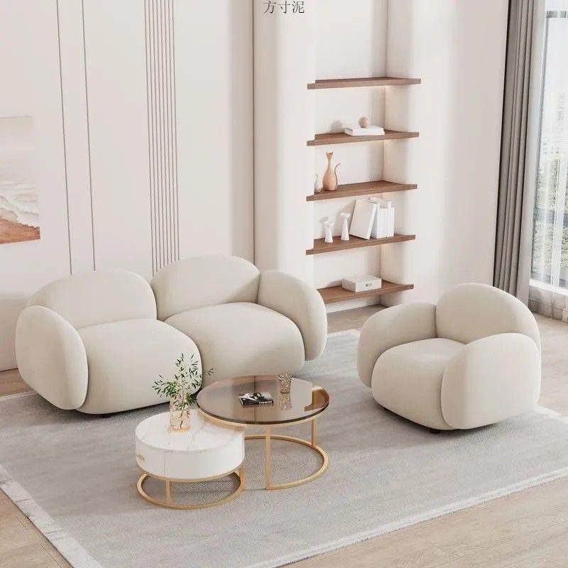 科技布家用小户型沙发卧室客厅现代网红奶油风双人接待布艺小沙发,电子元器件市场,其它元器件,淘宝优惠券,粉丝福利购,淘宝优惠卷
