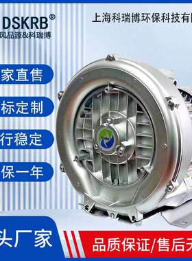 高压鼓风机RB-410-H16/850W/220V单相电纺织机械配套高压漩涡风机