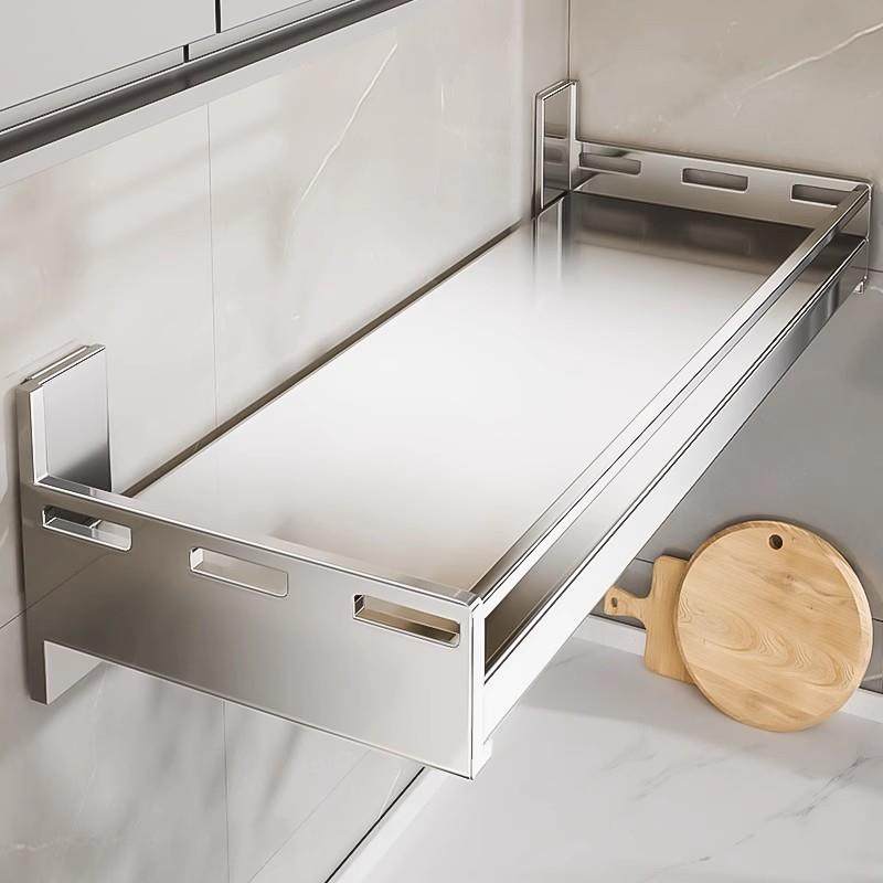 不锈钢厨房微波炉置物架壁挂式多功能免打孔挂墙壁上调料收纳架子,节庆用品/礼品,新娘配件,淘宝优惠券,粉丝福利购,淘宝优惠卷