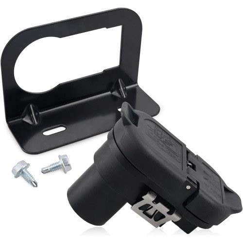 现货FU5Z-14489-AFU5Z14489A带支架4/7针拖车牵引线束连接器,婴童用品,其它婴童用品,淘宝优惠券,粉丝福利购,淘宝优惠卷