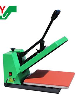 源头厂家直供手动高压平板烫画机 印t恤机器 升华热转印厂家