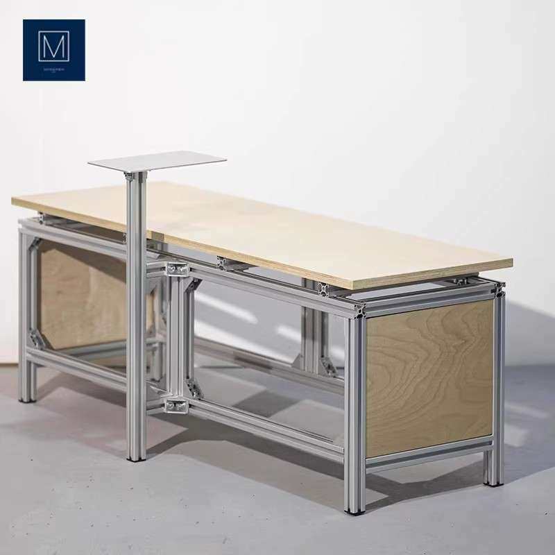 咖啡店铝型材长凳商用家具奶茶店板凳工业风长板凳桦木海洋板凳子,电子元器件市场,其它元器件,淘宝优惠券,粉丝福利购,淘宝优惠卷