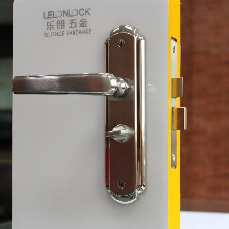 批发老式不锈钢防盗门锁套装木门家用通用型大门锁具房间门机械锁
