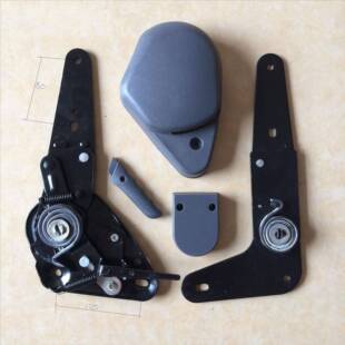 410折叠-C调角器电动汽车座椅配件卡车滑轨改装车调节器座椅配件