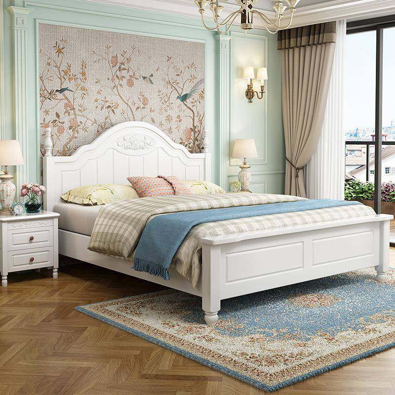 美式儿童床女孩男孩公主床单人床1.5米全实木床宝宝床1.2米青少年,农用物资,其他肥料,淘宝优惠券,粉丝福利购,淘宝优惠卷