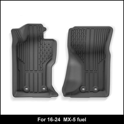 适用于16-24款马自达MazdaMX-5汽车脚垫全天候TPE脚垫后备箱垫子