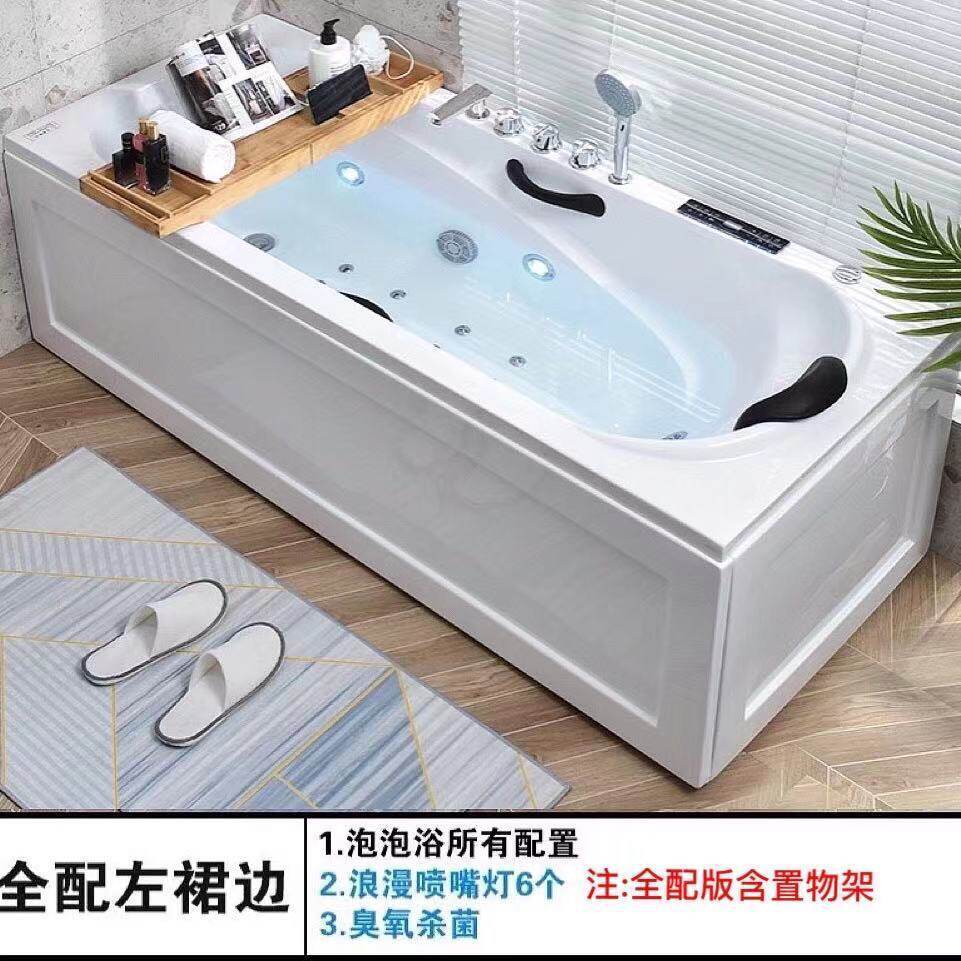 加厚浴缸亚克力浴缸小户型泡澡浴缸成人浴缸冲浪按摩恒温浴缸其他