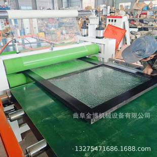 室内门移门PVC保护膜覆膜机实木门表面贴膜机防刮耐磨单面复合