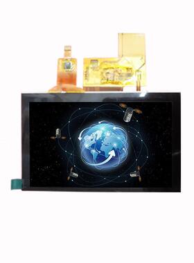 5寸总成AT050TN43工屏高晶清TFT控显示屏显EDF串口屏高亮示屏液显