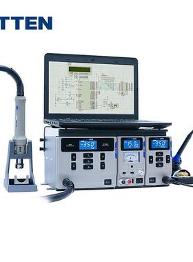 0泰信ATTN热/安E风拆焊台三合一数显恒安温可调温大功率电烙铁MS-