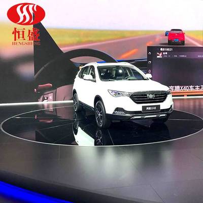 汽车转台展厅旋转展示台车库调头旋转台工业展览旋转台电动旋转台