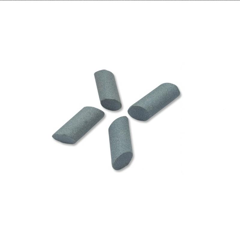 棕刚正斜角磨料粗抛三去滚抛磨块玉研磨石毛刺切削UFR力强