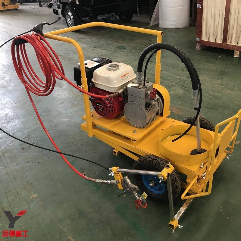 划车场车位漆手推式线475机公路马路道路标油线冷喷划线机停现货