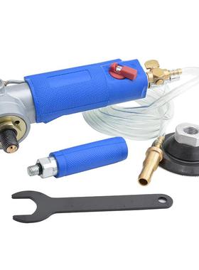 波盾电注水式气动水磨机磨光风动石材机无水磨机气动99068磨机