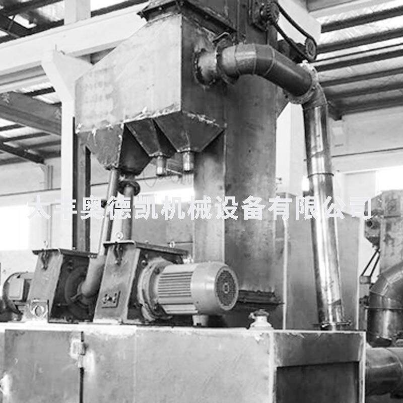 工厂产生路面花抛丸路面花墙清理墙机钢板锈抛除丸机辊道通过式抛图片