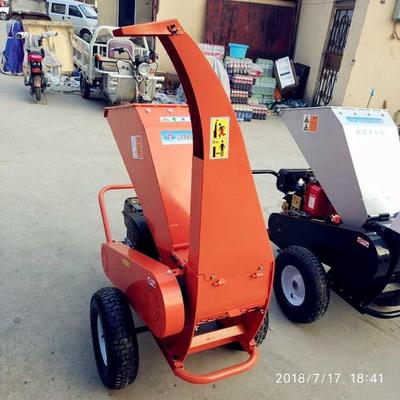 WVS动式树枝树粉粉碎机市政园林干移湿枝条木碎机多功能柴油碎枝